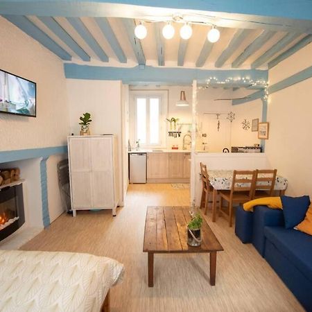 Blue Appartment With A Fireplace Dieppe Esterno foto