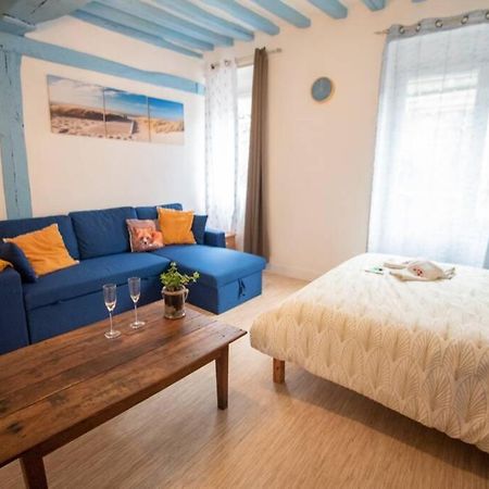 Blue Appartment With A Fireplace Dieppe Esterno foto